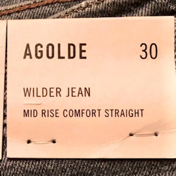 “NEW” AGOLDE Wilder Jean - Picture 6 of 8